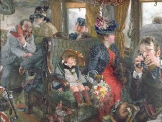 Op reis naar het mooie platteland, 1892
